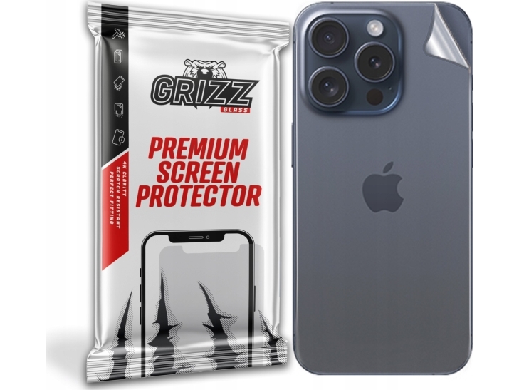 Grizzglass Satinskin-Folie Für Grizz Do Apple Iphone 15 Pro Max