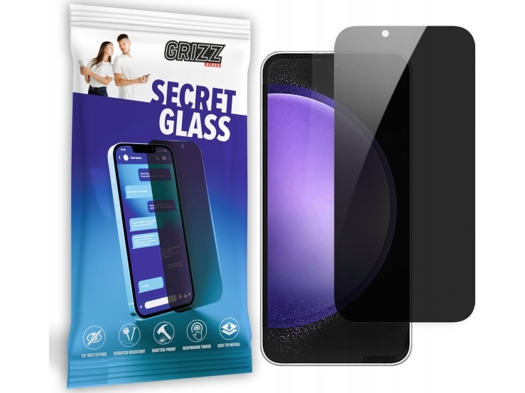 Grizzglass Privacy Glass Grizzglass Secretglass Til Samsung Galaxy S23 Fe