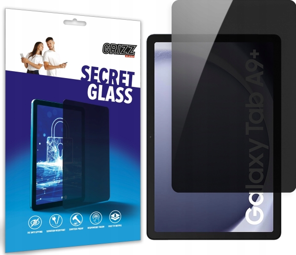 Grizzglass Privacy Glass Grizzglass Secretglass Til Samsung Galaxy Tab A9 Plus