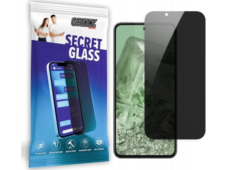 Grizzglass Secretglass Privatlivsglas Til Google Pixel 8
