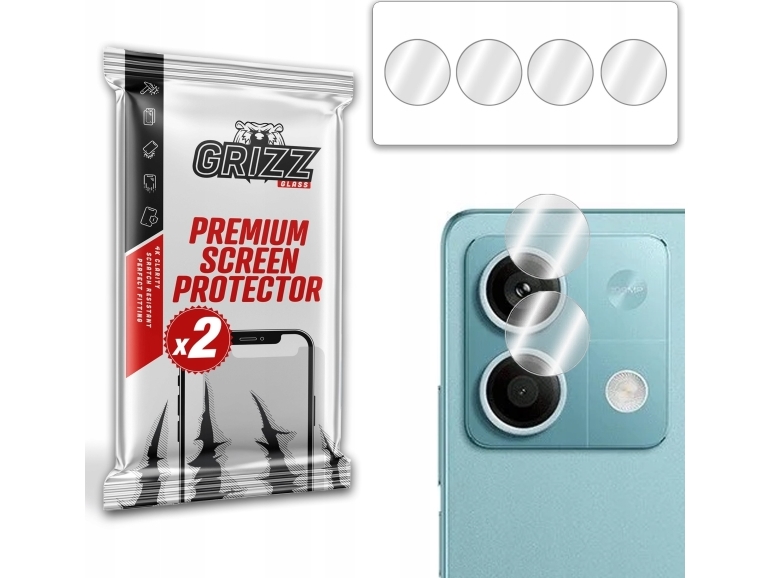 Grizzglass Hybridglass Kameraglas Für Xiaomi Redmi Note 13 5G