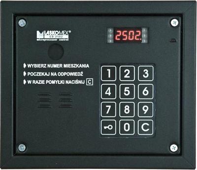 Laskomex Cp-2503R Sort Lyddørpanel Med Rfid-Nøglelæser