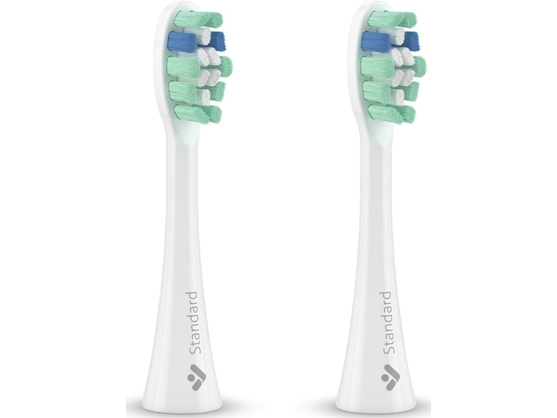 Dantų Šepetėlis Końcówka Truelife Truelife Sonicbrush Clean-Series Galvutės Standard Baltas 2 Pack