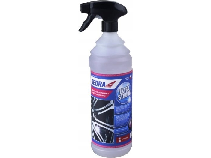 Dedra Agent til rust, mineralaflejringer og aflejringer på fælge 1L