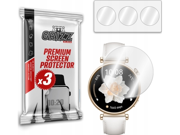 Grizzglass Hydrogel-Folie Für Huawei Watch Gt 4 41Mm