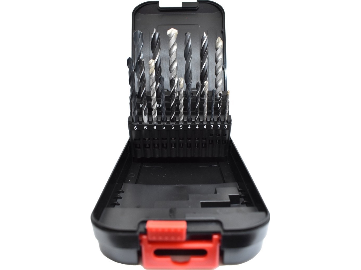 Wiertlo Abraboro blandet bore-/tophullsæt MIX ABRABORO (metal, træ, mursten)