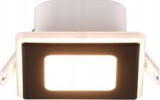 DELIGHT Trio Nimbus 653410132 indbygningsspot downlight 1x5W LED 3000K 450lm IP44 sort
