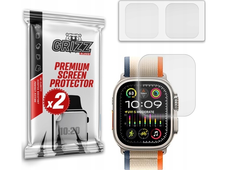 Grizzglass Folia Matowa Grizzglass Paperscreen Do Apple Watch Ultra 2