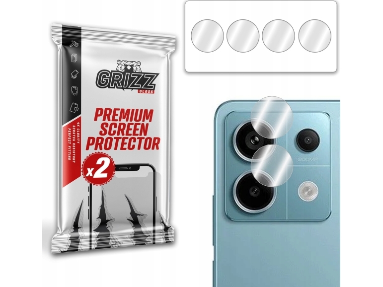 Grizzglass Hybridglass Kameraglas Für Xiaomi Redmi Note 13 Pro 5G