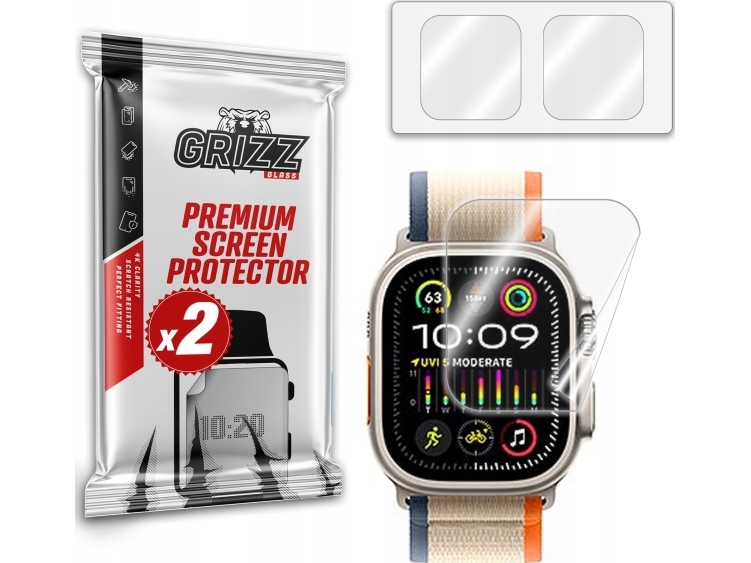 Grizzglass Keramikfolie Ceramicfilm Für Apple Watch Ultra 2