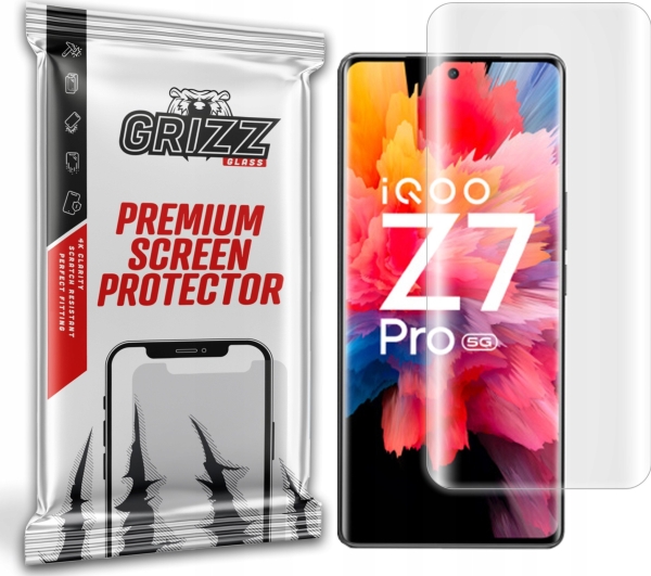 Grizzglass Hydrogel-Skærmfolie Hydrofilm Til Vivo Iqoo Z7 Pro