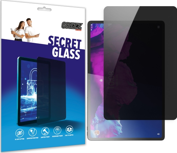 Grizzglass Secretglass Privacy Glass Til Lenovo Tab P12