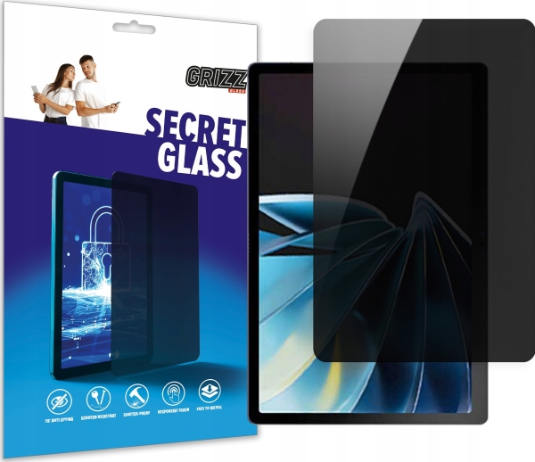 Grizzglass Privacy Glass Grizzglass Secretglass Til Zte Axon Pad