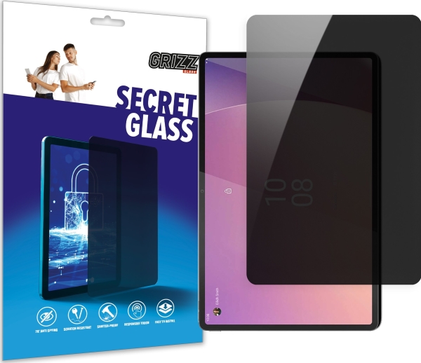 Grizzglass Secretglass Privacy Glass Til Lenovo Tab Extreme