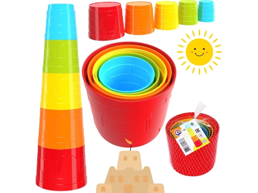 TechnoK Pyramid TEH5378 05378 | Leksaker - För dom minsta - Byggklossar | GameStuff
