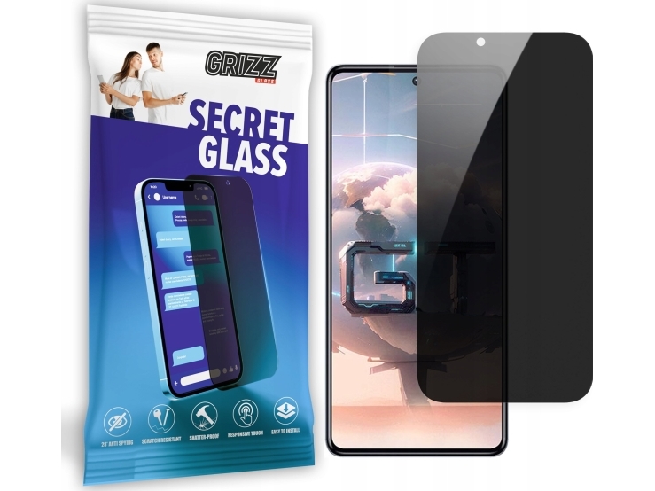 Grizzglass Secretglass Privatlivsglas Til Infinix Gt 10 Pro