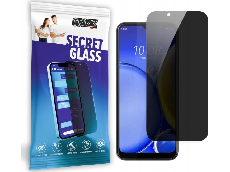 Grizzglass Secretglass Privacy Glass Til Htc Wildfire E Star