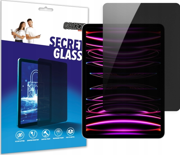 Grizzglass Secretglass Privacy Glass Til Apple Ipad Pro 11 (3. Generation)