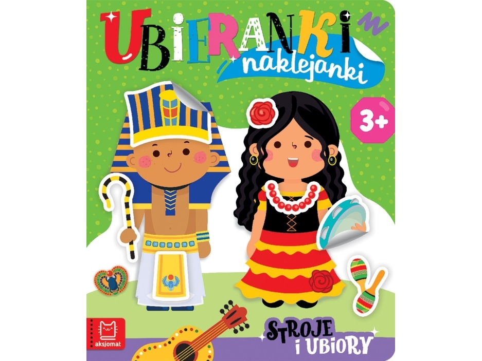 Aksjomat Ubieranki naklejanki Stroje i ubiory 35299