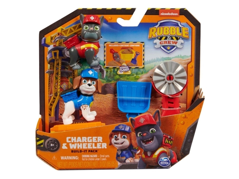 Rubble &amp  Crew hahmo 2 Pack - Laturi &amp  Wheeler