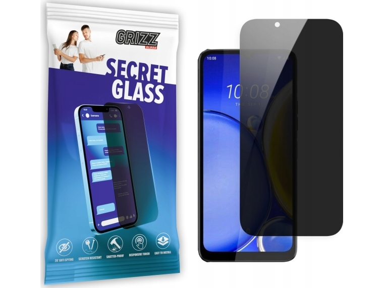 Grizzglass Secretglass Privacy Glass Til Htc Wildfire E Plus
