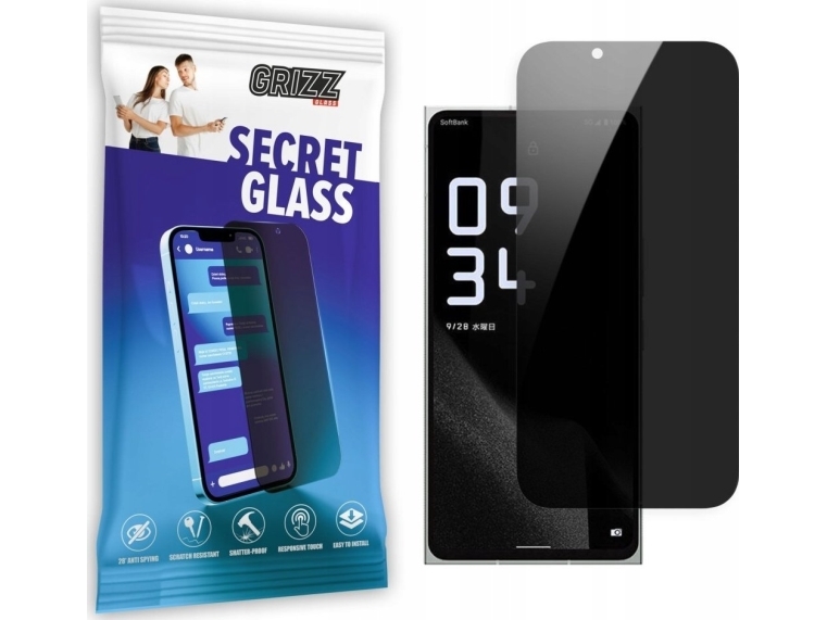 Grizzglass Secretglass Privatsphäre-Schutzglas Für Leica Leitz Phone 2