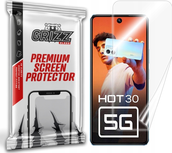 Grizzglass Keramisk Folie Grizzglass Ceramicfilm Til Infinix Hot 30 5G