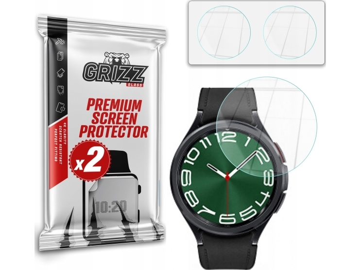 Grizzglass Hybridglass Urglas Til Samsung Galaxy Watch 6 Classic 43Mm