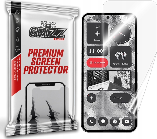 Grizzglass Keramisk Folie Grizzglass Ceramicfilm Til Nothing Phone 2