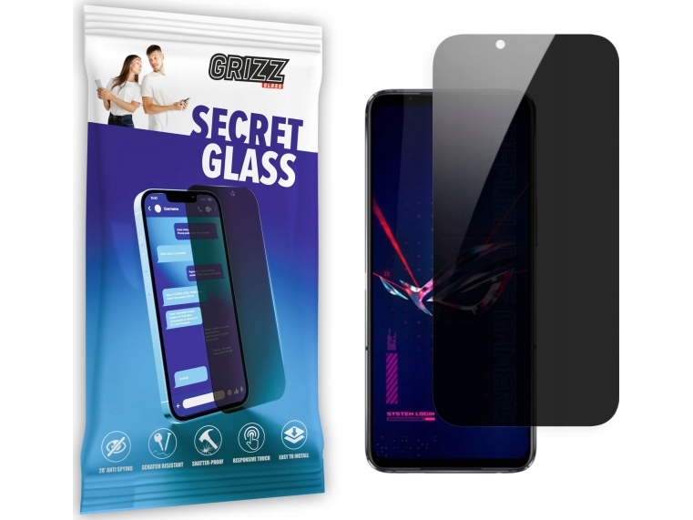 Grizzglass Secretglass Sichtschutzglas Für Asus Rog Phone 6