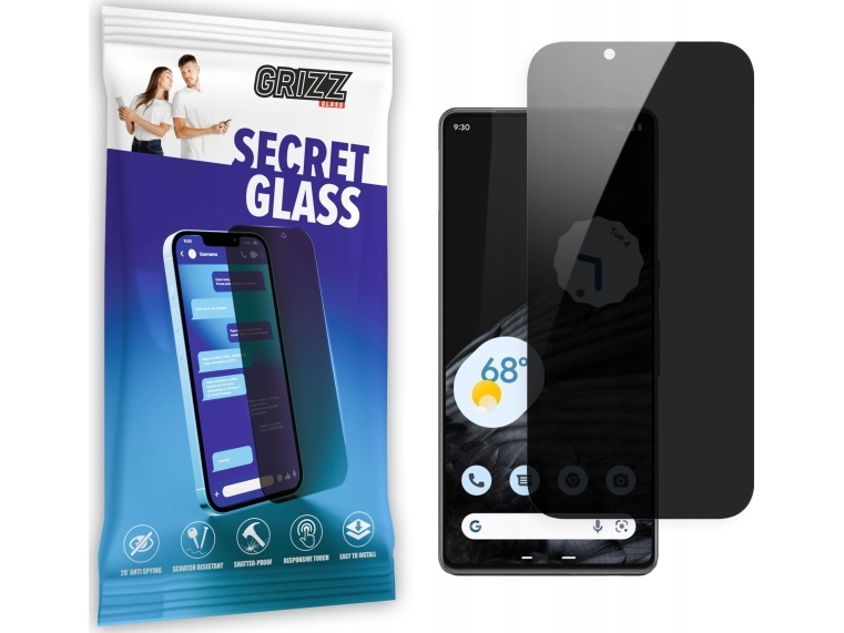 Grizzglass Privacyglas Grizzglass Secretglass Til Google Pixel 5 5G