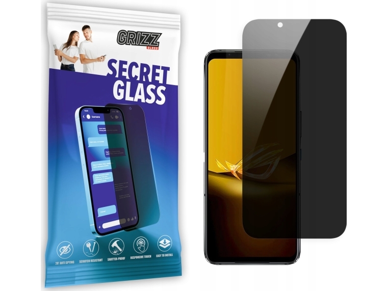 Grizzglass Secretglass Privacy Glass Til Asus Rog Phone 6D