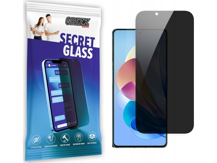 Grizzglass Secretglass Privatlivsglas Til Zte Nubia Z40s Pro