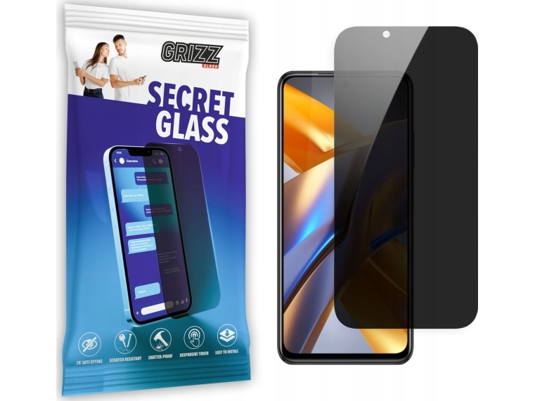 Grizzglass Secretglass Privacy Glass Til Poco M5s