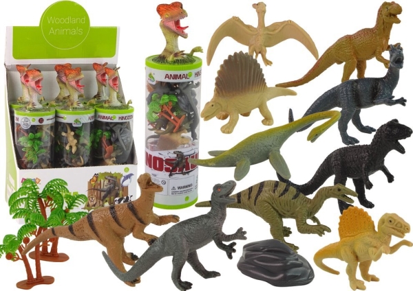 Triton Figur Dinosaurer I Tube Park Tilbehør 12 El.