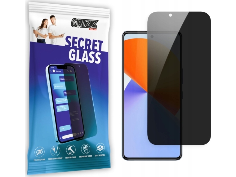 Grizzglass Privatiseringsglas Grizzglass Secretglass Til Infinix Note 30 Vip