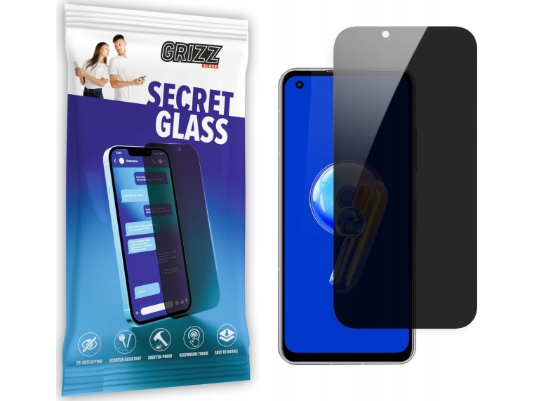 Grizzglass Secretglass Privacy Glass Til Asus Zenfone 9
