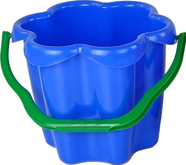 Hemar Sand-Eimer "Kwiatek" Blau