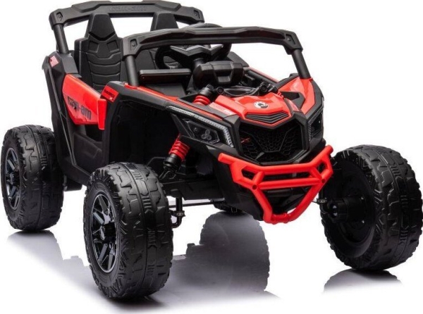 TRITON Uppladdningsbar barnvagn Can-am DK-CA003 Röd | Utomhusleksaker - El & Bensinfordon - Elbilar för barn 6V | GameStuff