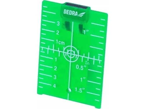 Dedra Plade/Laser-Linse Til Laserapparater, Grøn