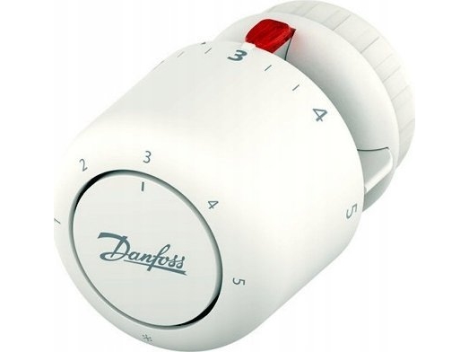 Danfoss-hoved til Aero RA-klikventiler, indbygget sensor, 0