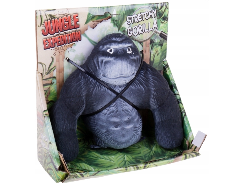 Hipo Super stretch gorilla 12 cm, 5 färger 621539 80632 | Leksaker - Kreativitet - Släm | GameStuff