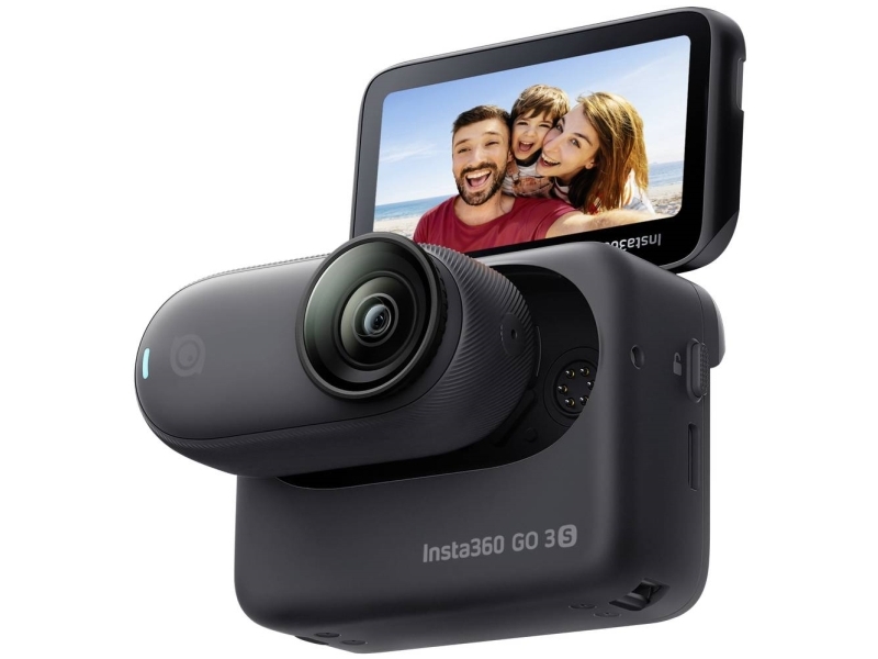 Insta360 GO 3S, 4K Ultra HD, 200 fps, Wi-Fi, Bluetooth, 310 mAh, 39,1 g | Foto och video - Videokamera - Videokamera för action | GameStuff