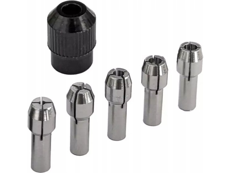 Dedra Set Mit Klemmhaltern Für Minischleifer 6 Stk