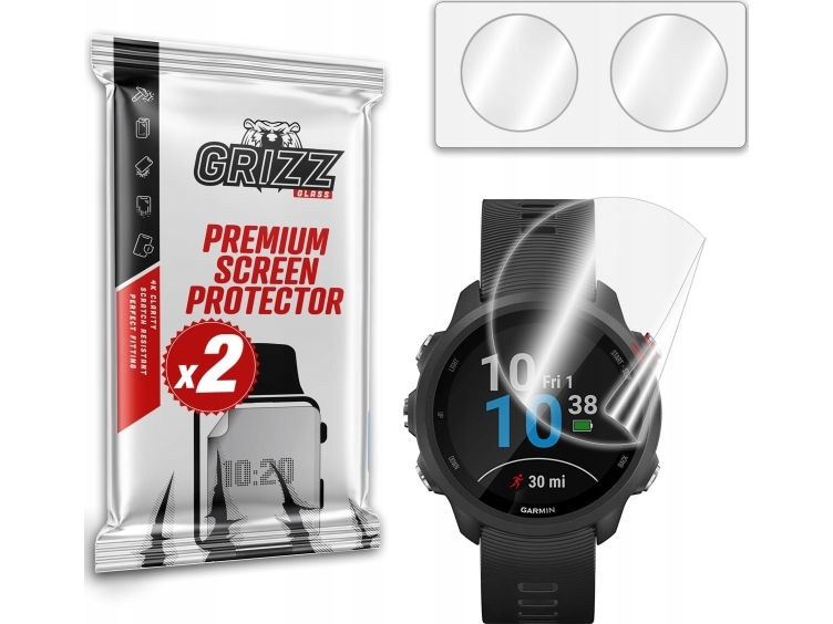 Grizzglass Keramisk Folde Grizzglass Ceramicfilm Til Garmin Forerunner 245