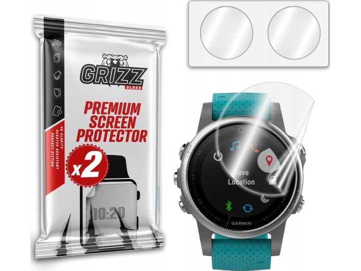 Grizzglass Keramikfolie Grizzglass Ceramicfilm Für Garmin Fenix 5S