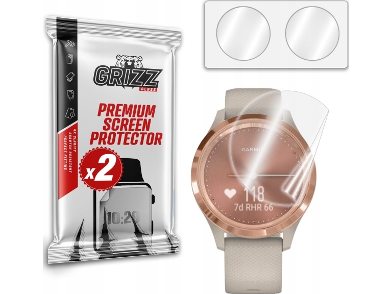 Grizzglass Ceramicfilm Til Garmin Vivomove 3S
