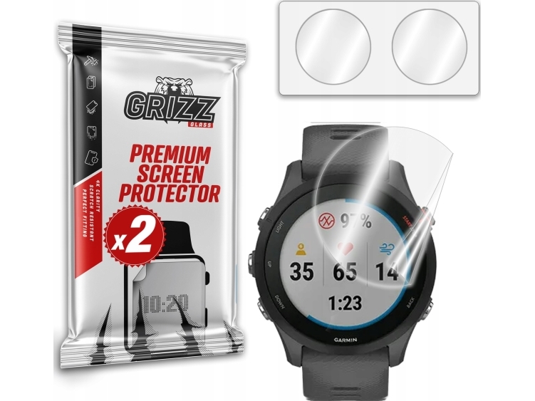 Grizzglass Keramisk Film Grizzglass Ceramicfilm Til Garmin Forerunner 255