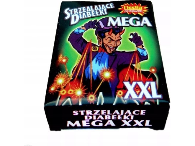 Hestia Strzelające diabełki Mega 50szt/kart YT1303 73657