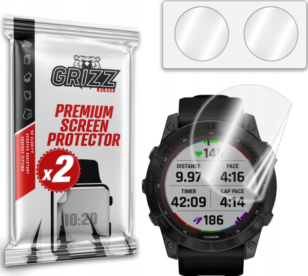 Grizzglass Keramische Folie Für Garmin Fenix 7X